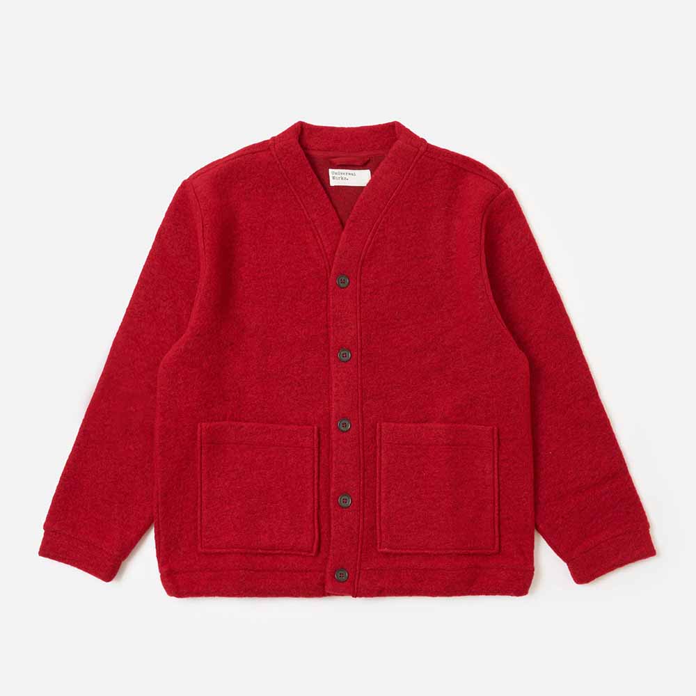 Universal Works Advance Wool Fleece Cardigan