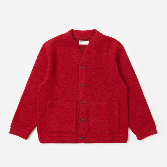 Universal Works Advance Wool Fleece Cardigan