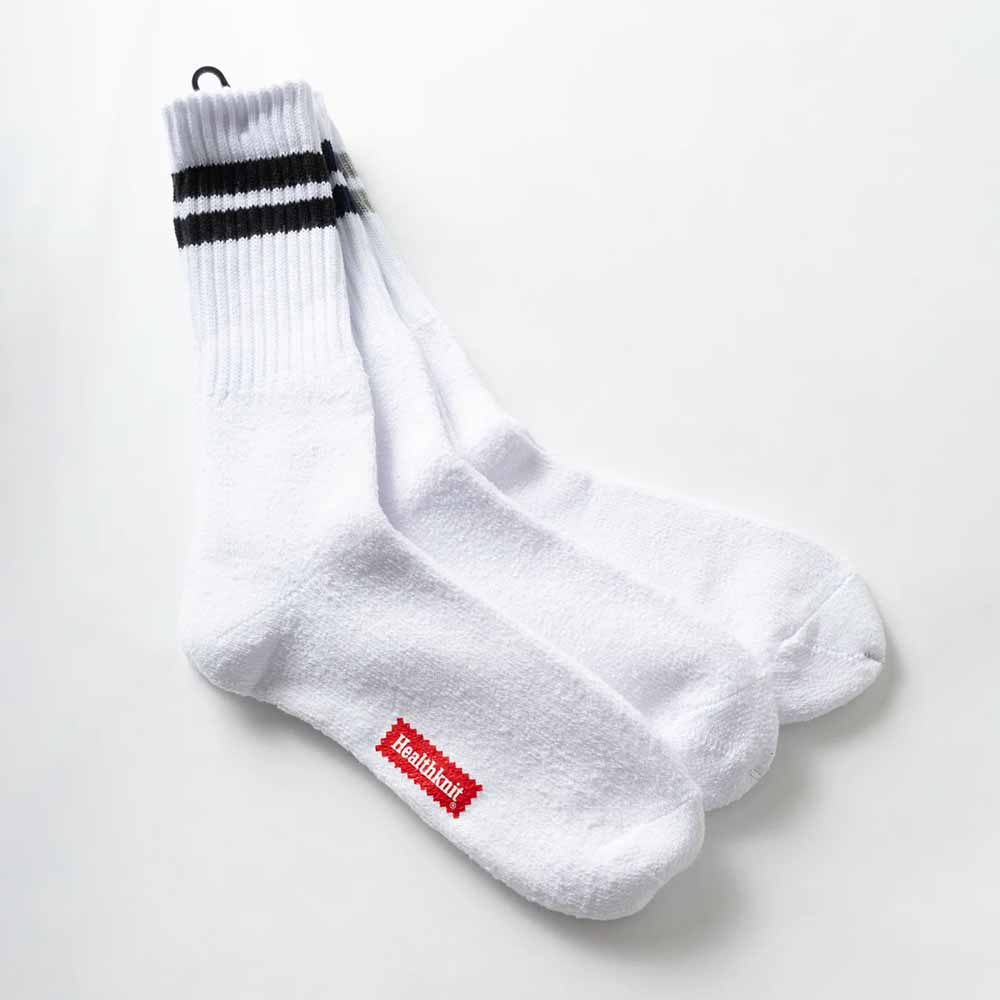 Healthknit 3 Pack Crew Socks