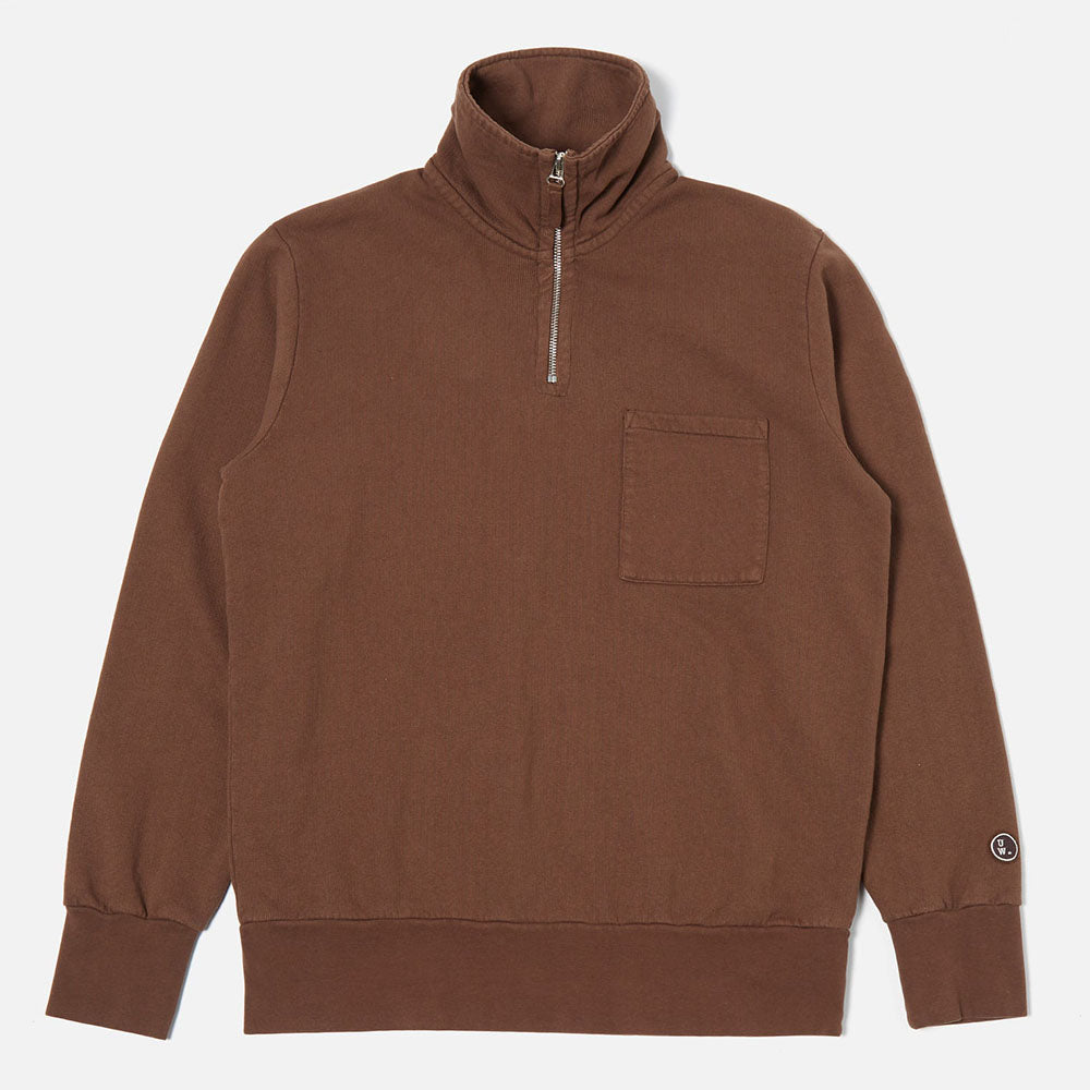 Universal Works Half Zip Sweatshirt