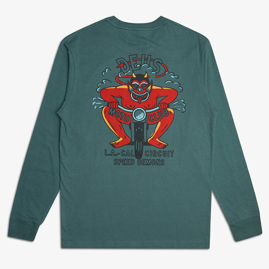 Deus Ex Machina Riding Hot LS T-Shirt